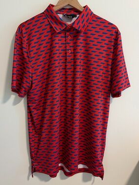 LAST DAY 🚨 Red & Blue Polo Shirt